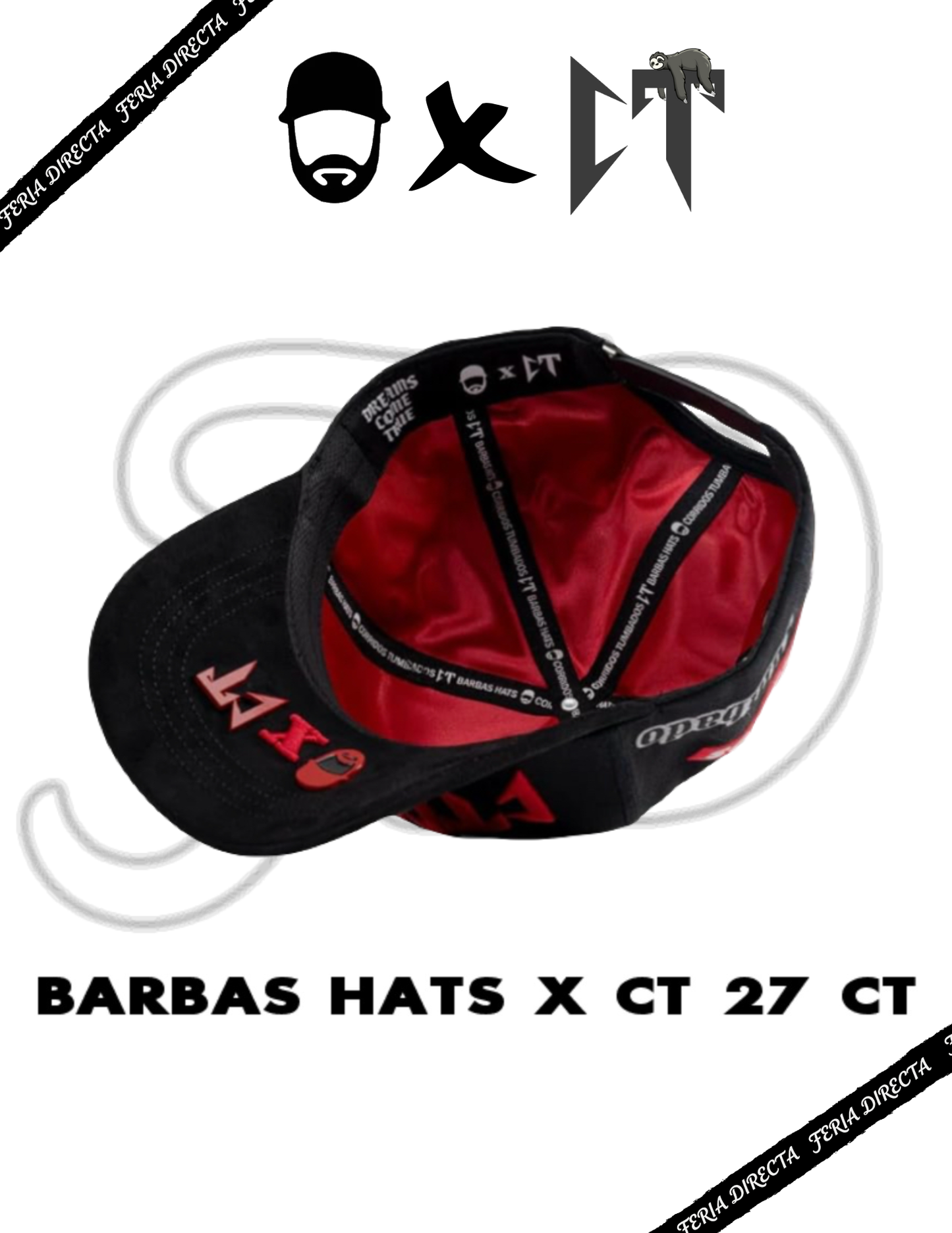 Gorra Barbas Hats x Ct “Ct Racing”