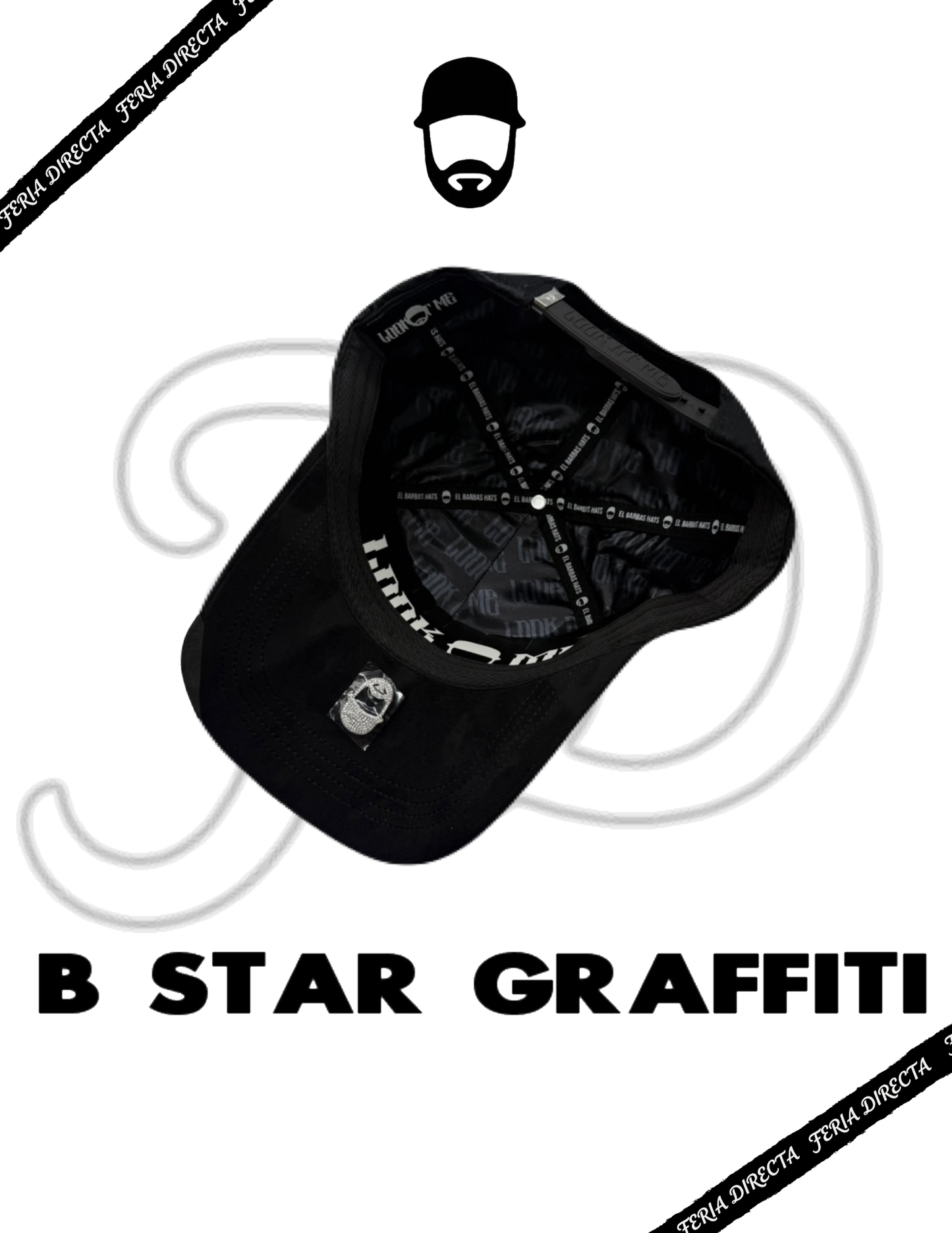 Gorra Barbas Hats B Star Graffiti