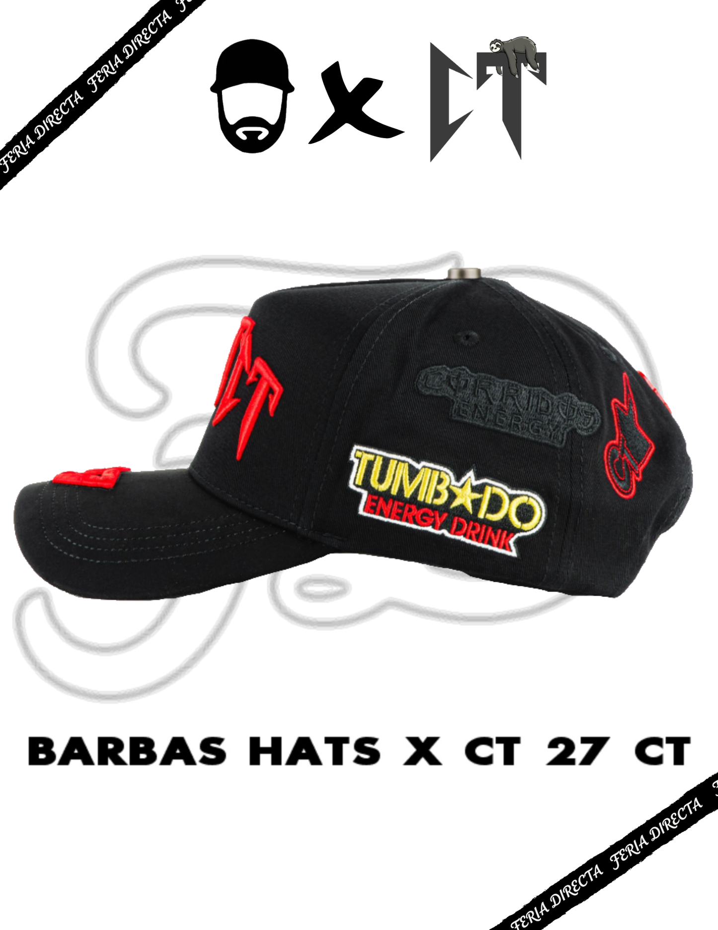 Gorra Barbas Hats x Ct “Ct Racing”